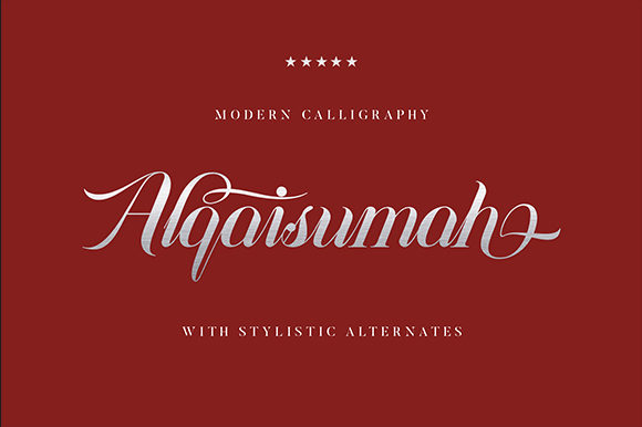 Alqaisumah Font for Elegant Business Branding
