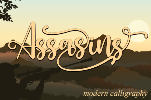 Assasins Typeface for Modern Brand Identity