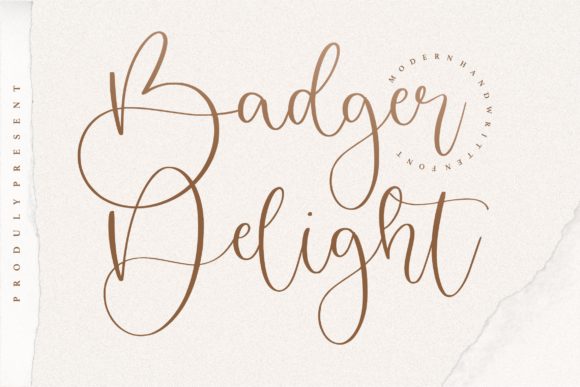 Badger Delight Font: Elevate Your Brand Identity