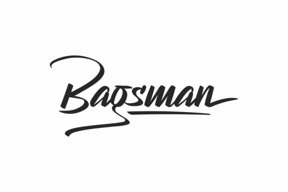 Bagsman Script Font for Editorial Design