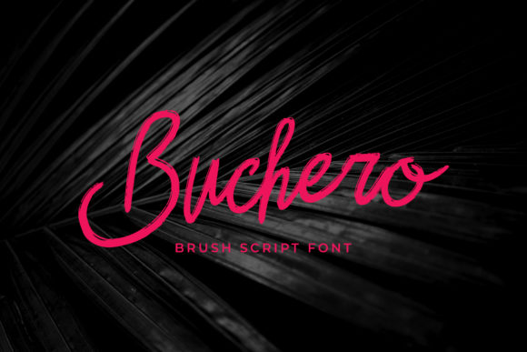 Buchero: A Sweet Handwritten Font for Makers