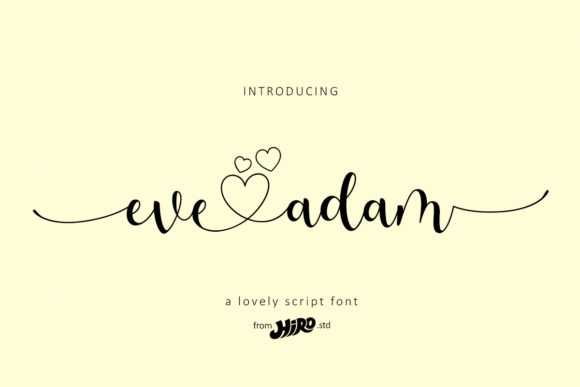 Eve Adam Font for Modern Campaign Design