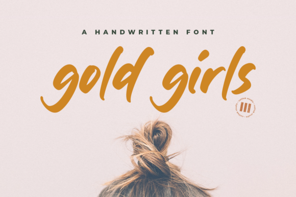 Gold Girls Font Review for Modern Branding