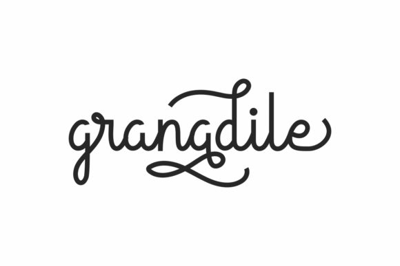 Granadile: A Delicate Script Typeface for Editorial Design