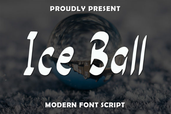Ice Ball Font: Elevate Editorial Design with Quirky Script