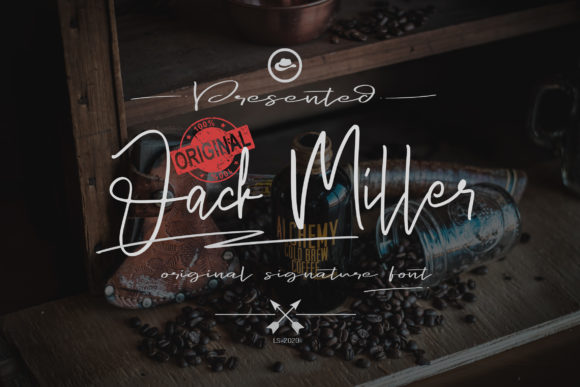 Jack Miller: A Delicate Handwritten Typeface for Modern Branding