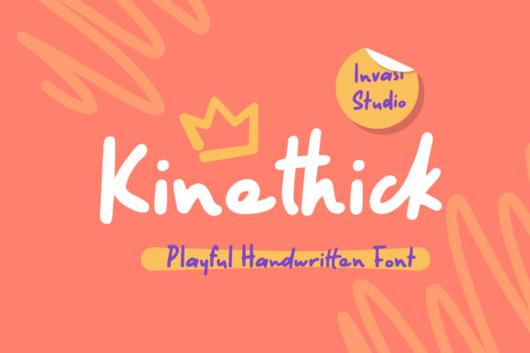 Kinethick Font for Handmade Brands
