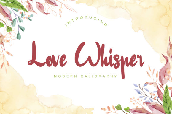 Love Whisper Font Review for Brand Designers