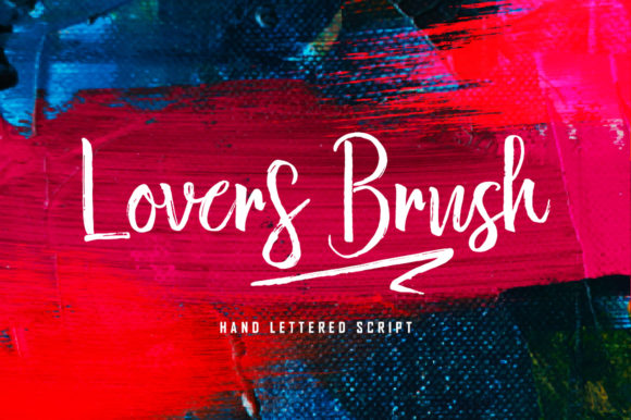 Lovers Brush Font Review for Modern Branding