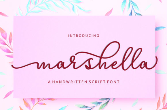 Marshella: The Modern Calligraphy Font for Brands