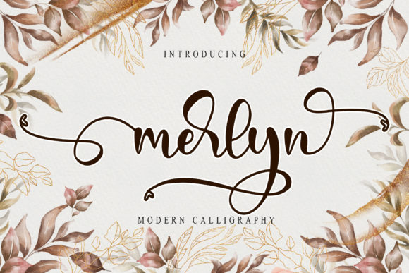 Merlyn: A Romantic Script Font for Handmade Brands