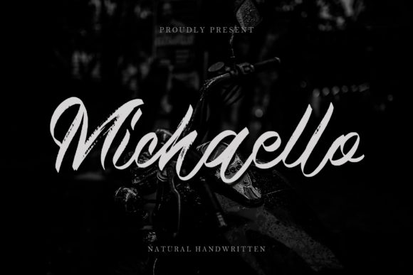 Michaello: A Handwritten Typeface for Modern Editorial Design