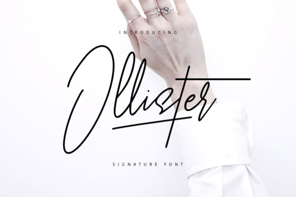 Ollister Font for Elegant Web Design