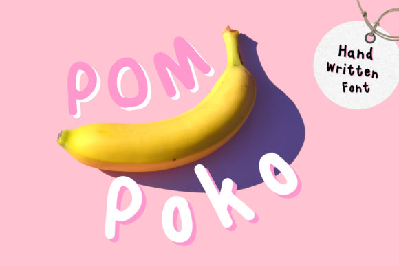 Pom Poko: A Playful Script Handwritten Font for Brands