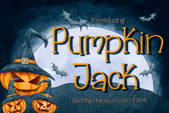 Pumpkin Jack: The Perfect Spooky Handwritten Font