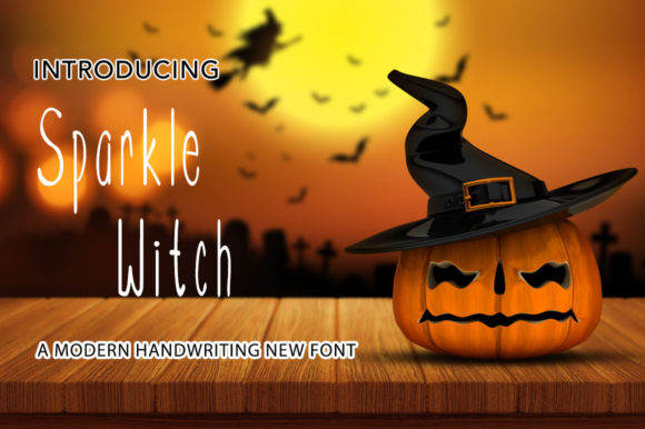 Sparkle Witch Font for Handmade Brands