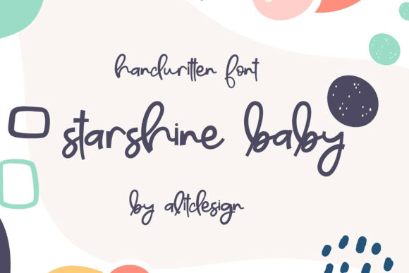 Starshine Baby Font for Small Business Branding