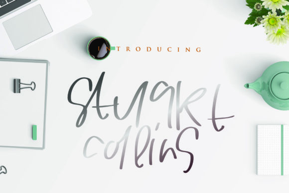 Stuart Collins: The Authentic Script Handwritten Font for Makers