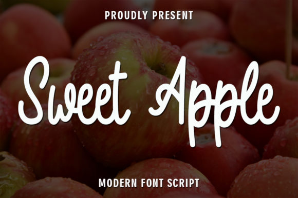 Sweet Apple Font for Editorial Design
