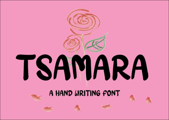Tsamara Font: Elevate Your Brand with Handwritten Charm