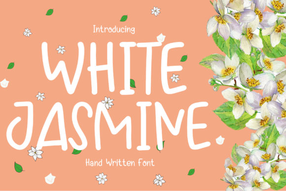 White Jasmine Font Review for Brand Designers